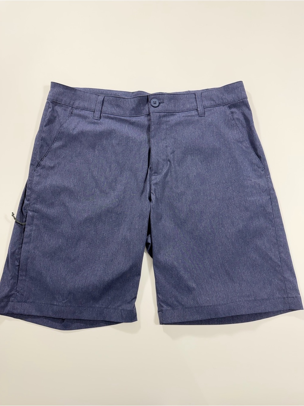 Columbia Silver Ridge II Stretch Shorts Mens 36 Blue Omni Shield Hiking 10”